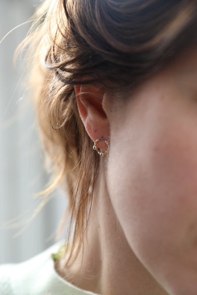 Mustard Small Matching Earrings