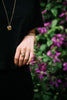 Seville Crescent Ring, Gold