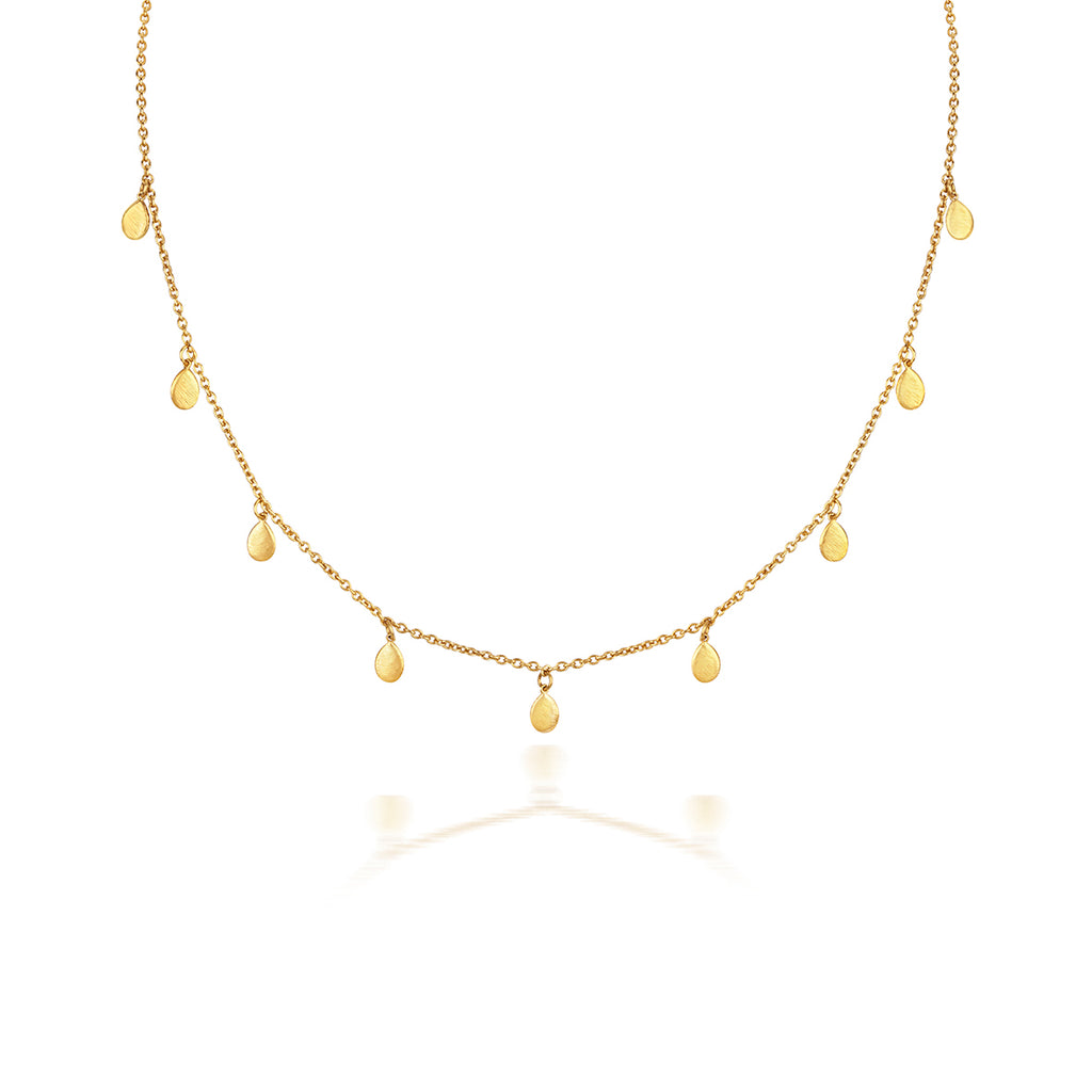 Gold necklace - sustainable jewellery