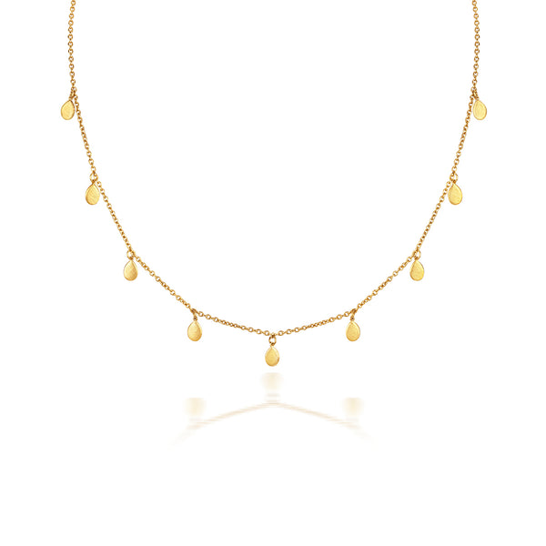 Gold necklace - sustainable jewellery