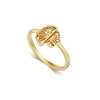 Wedge Fan Ring, Gold