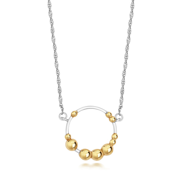 Mustard Cluster Necklace