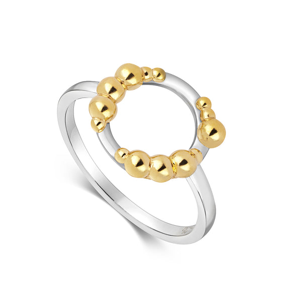 Mustard Halo Ring